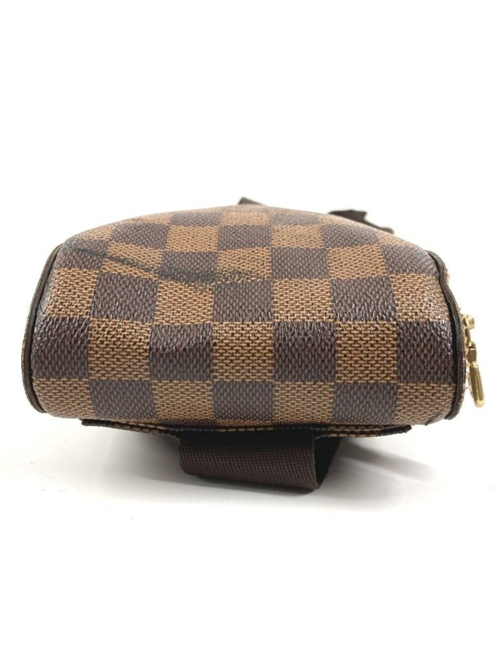 Louis Vuitton Belt Bag Geronimos Vintage Damier Canvas Ebene Brown - Picture 4 of 9